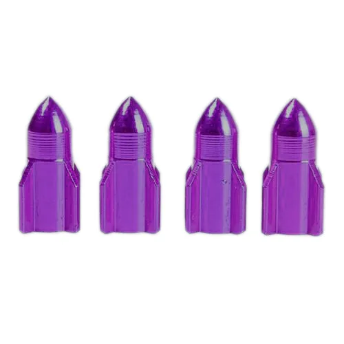 Колпачок крышки клапана крышка колеса Пылезащитная крышка s - Цвет: purple
