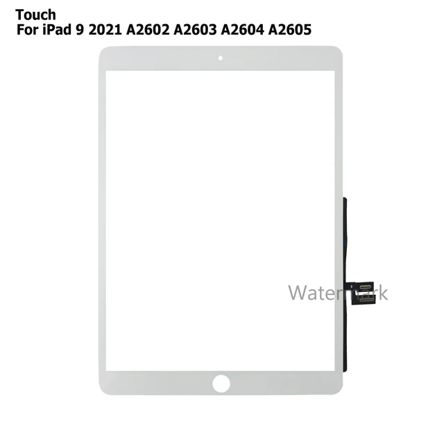 White touch screen by IPad 9ª Generacion 2021 A2602 Wifi A2604