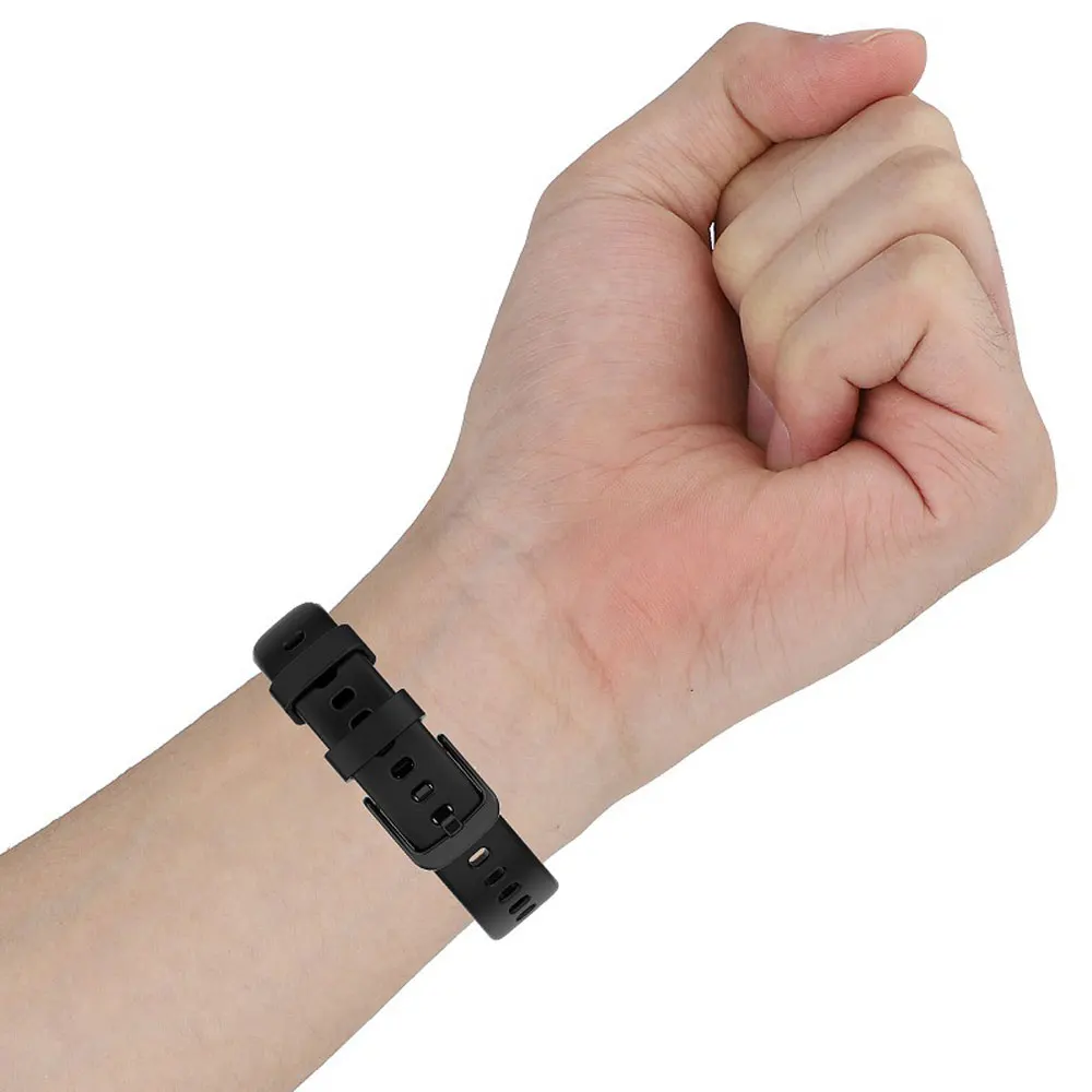 Colorful Waterproof Silicone Wristband Replacement Strap