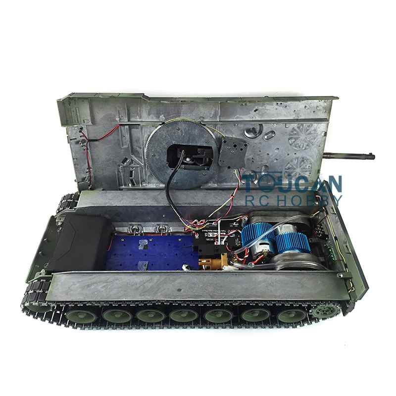 1/16 заказной полностью металлический Leopard2A6 rc Танк 3889 модель Henglong материнская плата DIY TH13093