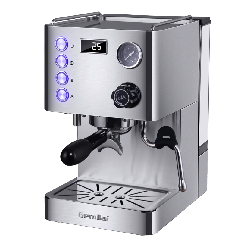 CRM3007D household coffee machine small professional Italian semi-automatic commercial grinding pump pressure type