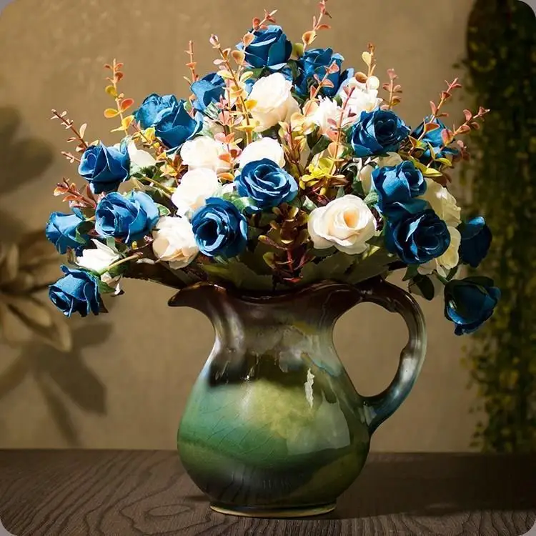 Blumenvasen Wazony Ozdobne, золотые керамические украшения, современные аксессуары для украшения дома, Современная ваза для цветов
