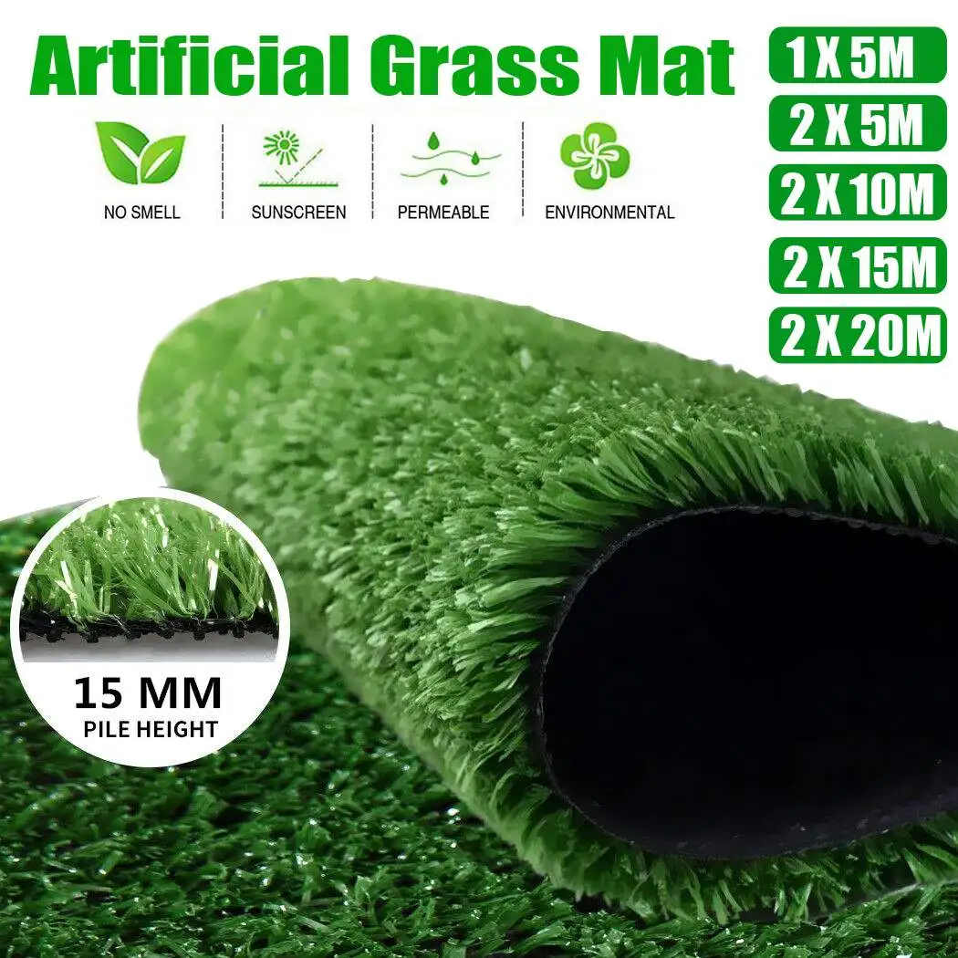 ArtificialLawnThicknessDenseArtificialTurfGrassMatMultipurpose