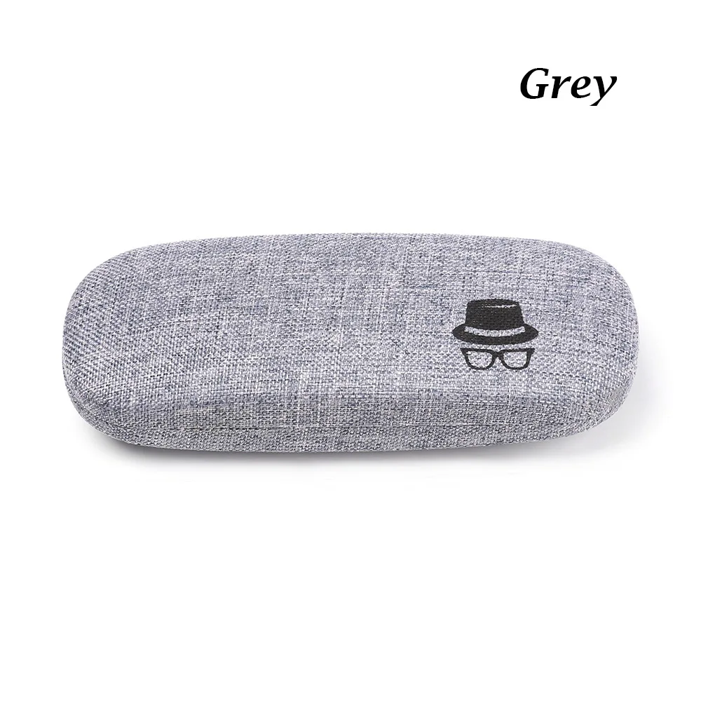 grey Портативный Чехол для очков унисекс, держатель для очков, солнцезащитные очки для женщин и мужчин, защита для очков, новые аксессуары для очков, модная новинка - Цвет: grey