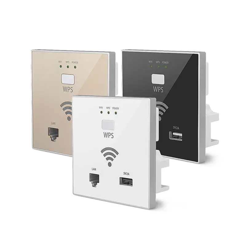 300 Мбит/с Настенный роутер 220 В power Ap реле умный беспроводной Wifi ретранслятор удлинитель настенный Встроенный 2,4 ГГц маршрутизатор панель Usb разъем
