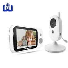 Беспроводной Детский Монитор 3,2 дюймов ЖК-экран инфракрасное ночное видение голосовой домофон контроль температуры няня камера безопасности