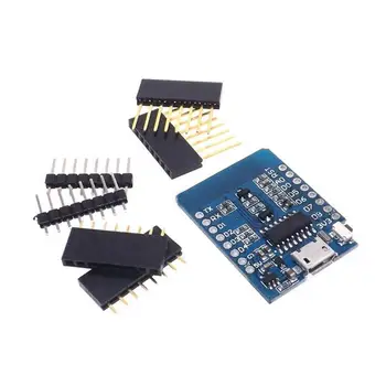 

ESP8266 ESP-12 ESP-12F CH340G CH340 V2 USB WeMos D1 Mini WIFI Development Board D1 Mini NodeMCU Lua IOT Board 3.3V With Pins 4.9