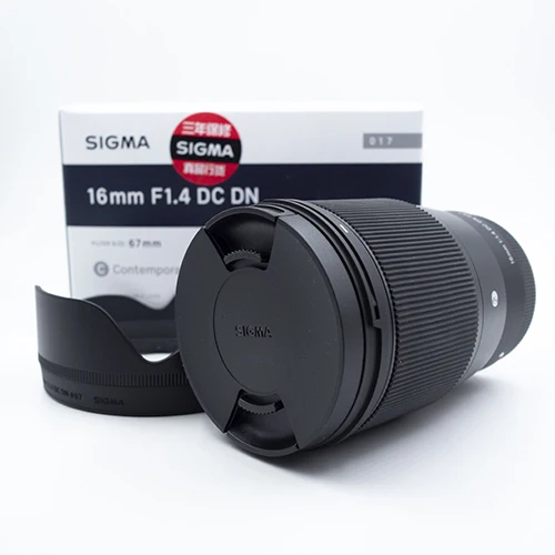 Sigma 16mm F1.4 Dc Dn Large Aperture Fixed Focus Autofocus Portrait Lens  Mirrorless Camera Lens For Canon Sony - Camera Lenses - AliExpress