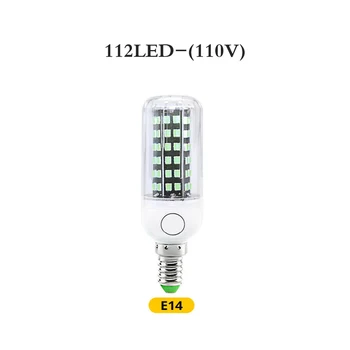 

110V/220V UV-C Germicidal Lamp Disinfection Light Corn Lamp 72/112 LED Sterilization Lamp Home Sterilizer Bulb DROPSHIPPING