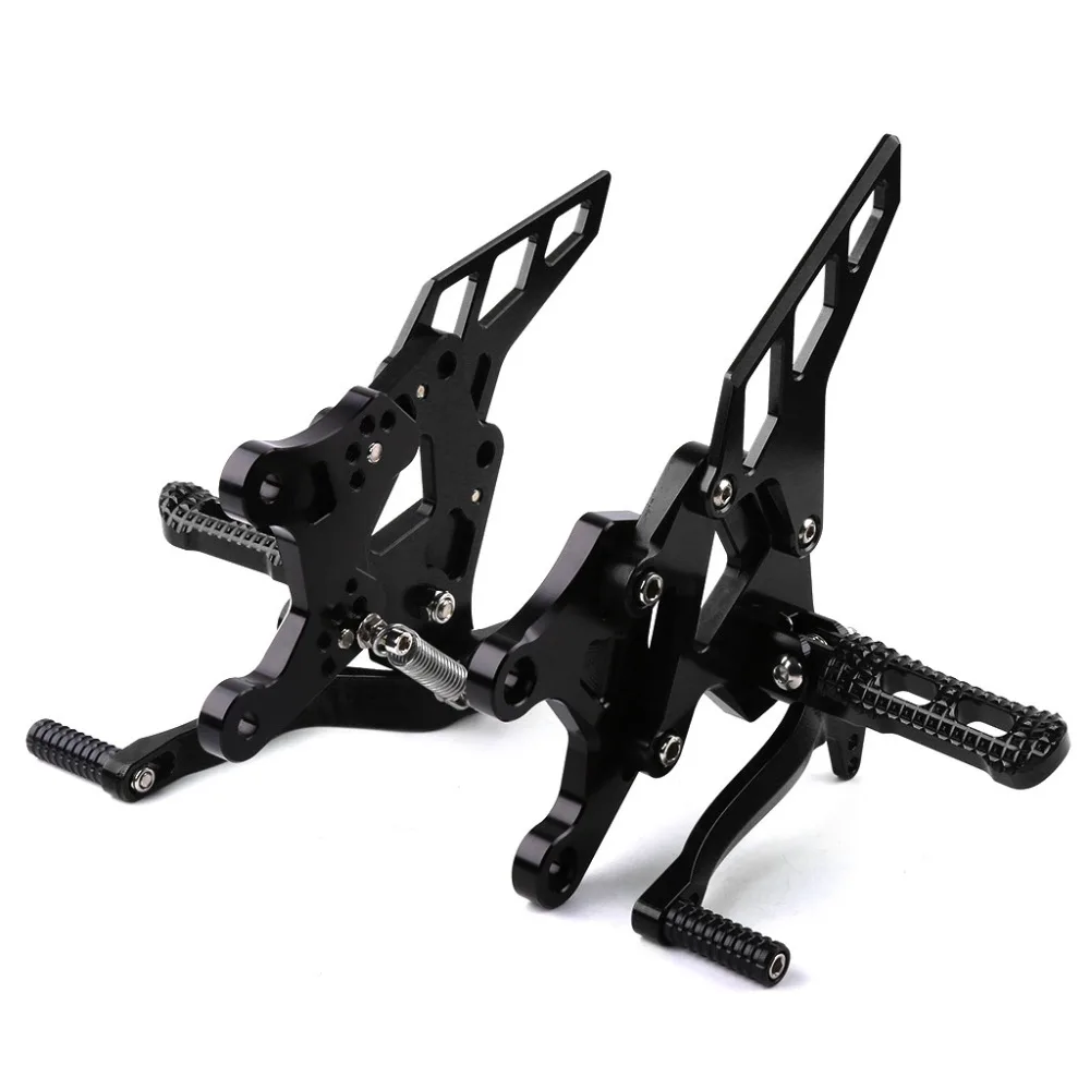 SMOK Мотоцикл с ЧПУ Алюминиевый сплав задние наборы Rearset подставка для ног колышки для Kawasaki Z900 Z 900 2012