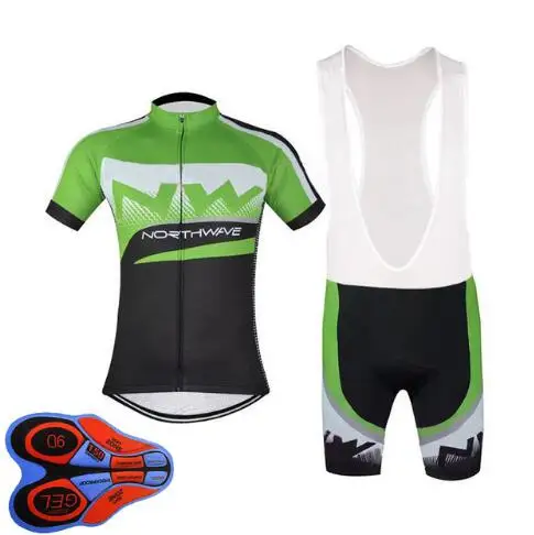 Northwave NW Велоспорт Джерси Набор летний Велосипед Одежда Майо Ropa Ciclismo MTB велосипед одежда спортивный костюм Велоспорт - Цвет: Cycling suit
