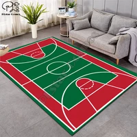 Carpet 3D Basketball Larger Mat 3