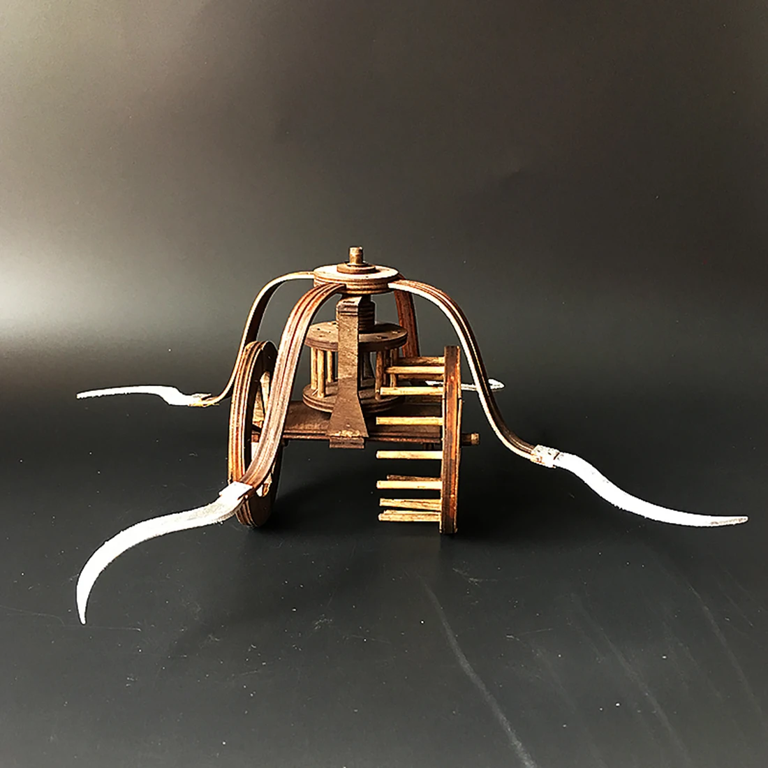 1:35 DIY старинная колесница модель осадная машина деревянная 3D головоломка модель обучающая игрушка подарок для детей дети взрослые-колесница