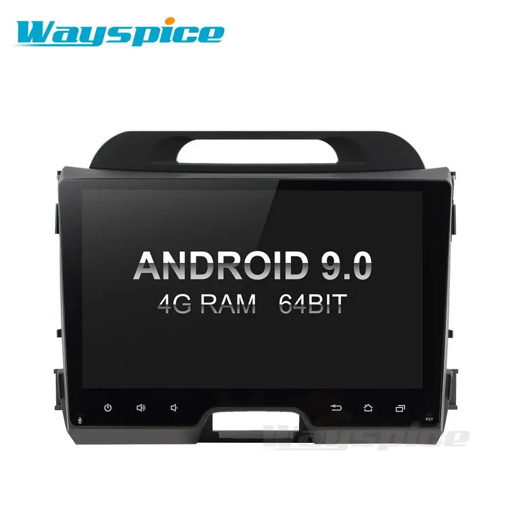Автомобильный dvd для KIA sportage 2011 2012 2013 головное устройство gps навигация 2 din Автомобильный мультимедийный плеер Android 9,0 PX6