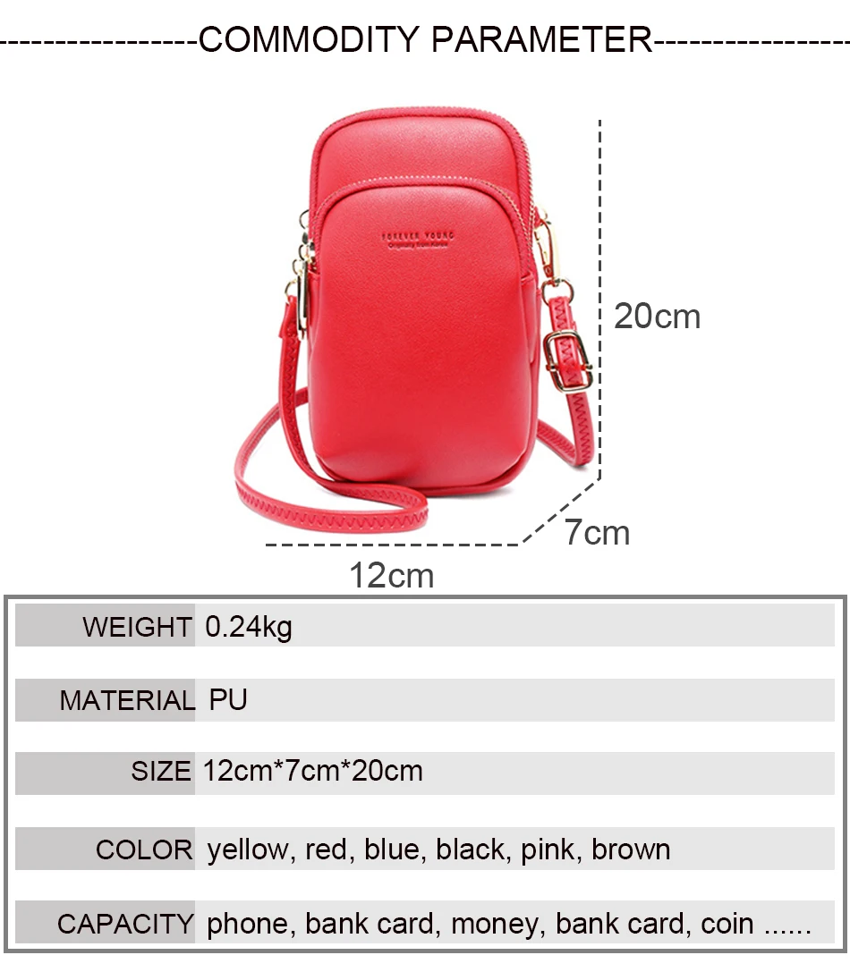 Высокое качество, маленькие женские кошельки и сумки на плечо, кошелек для мобильного телефона, сумки для женщин,, красные женские ручные сумки-мессенджеры