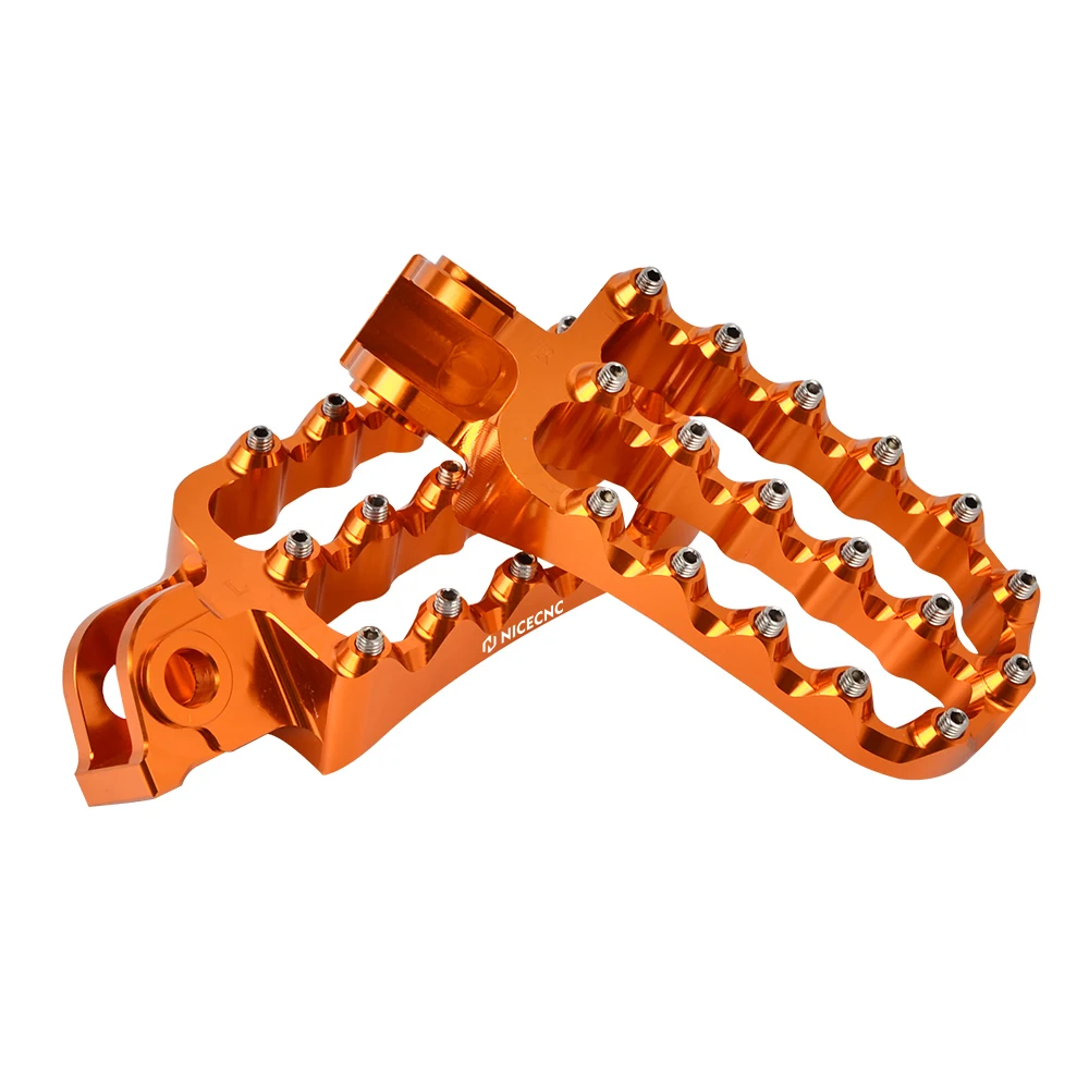 Forged Foot Pegs FootRest Footpegs Rests for KTM 690 790 950 990 1090 1190 1290 Adventure Supermoto Super ADV R T Enduro SMC SMR motorcycle footrests motorcycle foot pedals