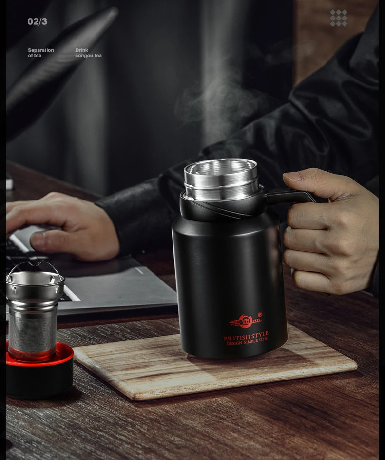 Bouteille Isotherme,Thermos Portable En Céramique,tasse Isotherme Avec