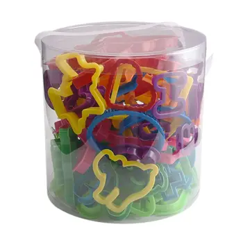 

108pcs/set Cookie Cutter Cake Mold Animal Heart Flower Biscuit Fondant DIY Kitchen Baking Tools