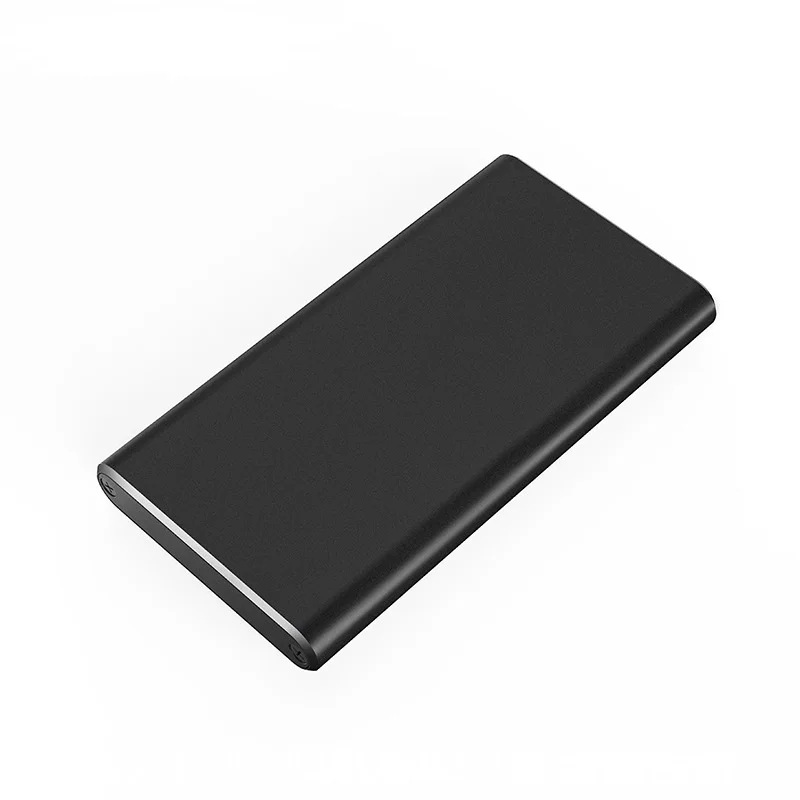 5 шт./лот MSATA USB3.0 переносной ящик жесткий диск SSD портативный тонкий и высокая производительность твердотельный жесткий диск коробка - Цвет: Черный