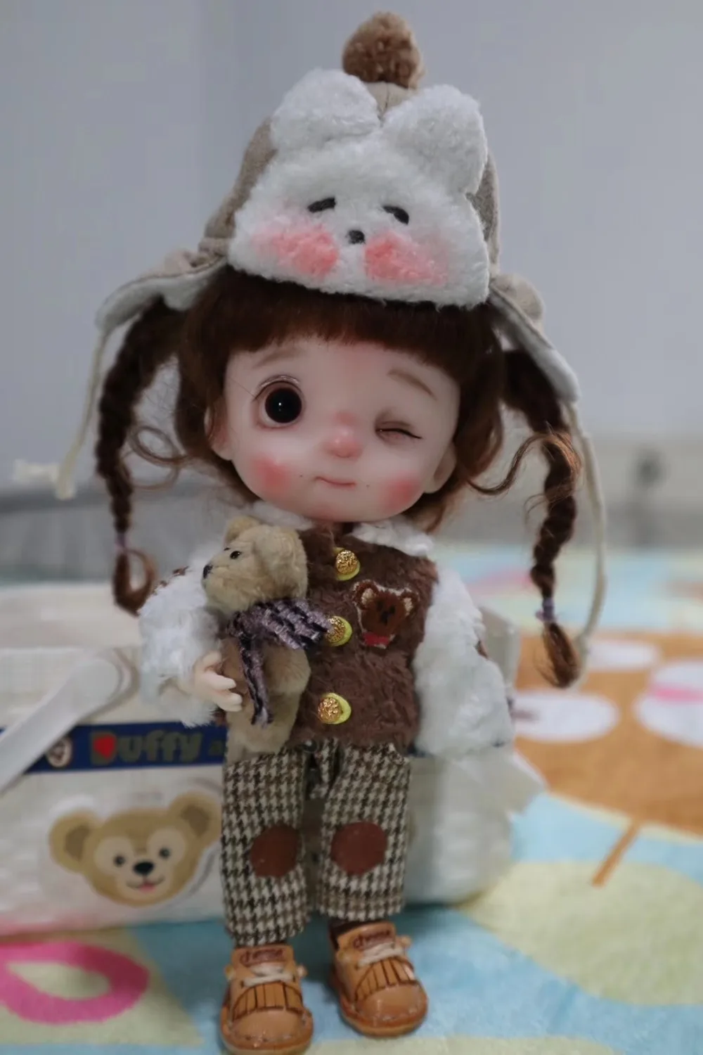 scary dolls OB11 doll  customization 1/8 BJD dolls OB doll  DIY  polymer clay 2020 scary dolls