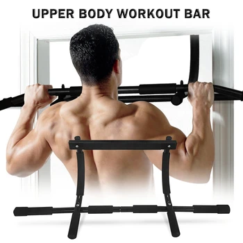 

Workout Bar Home Gym Exercise Multifunctional Upper Body Workout Bar Doorway Pull Up Bar for Home Gym Exercise Fitness