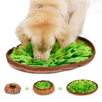 

Creative Training Dog Sniffing Olfactory Mat Activity Blanket Feeding Mat Dog Food Slow Feeding Release Stress Pet Blanket Toy