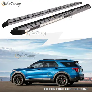 

Fit For 2020 Ford Explorer Running Boards Side Steps Iboard Aluminum Alloy