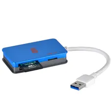 Высокоскоростной USB3.0 кард-ридер a multi MS CF SD TF телефон карта SLR камера карта