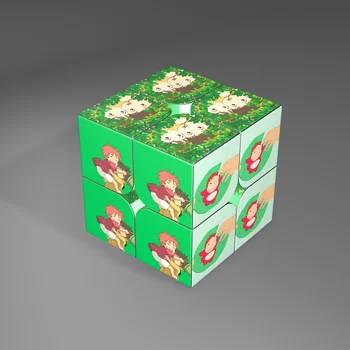 

Hot Selling Personalized 2x2x2 Magic Speed Cube 2x2 uv print cube Photo Cube custom cube collect cubo magico for Children gift