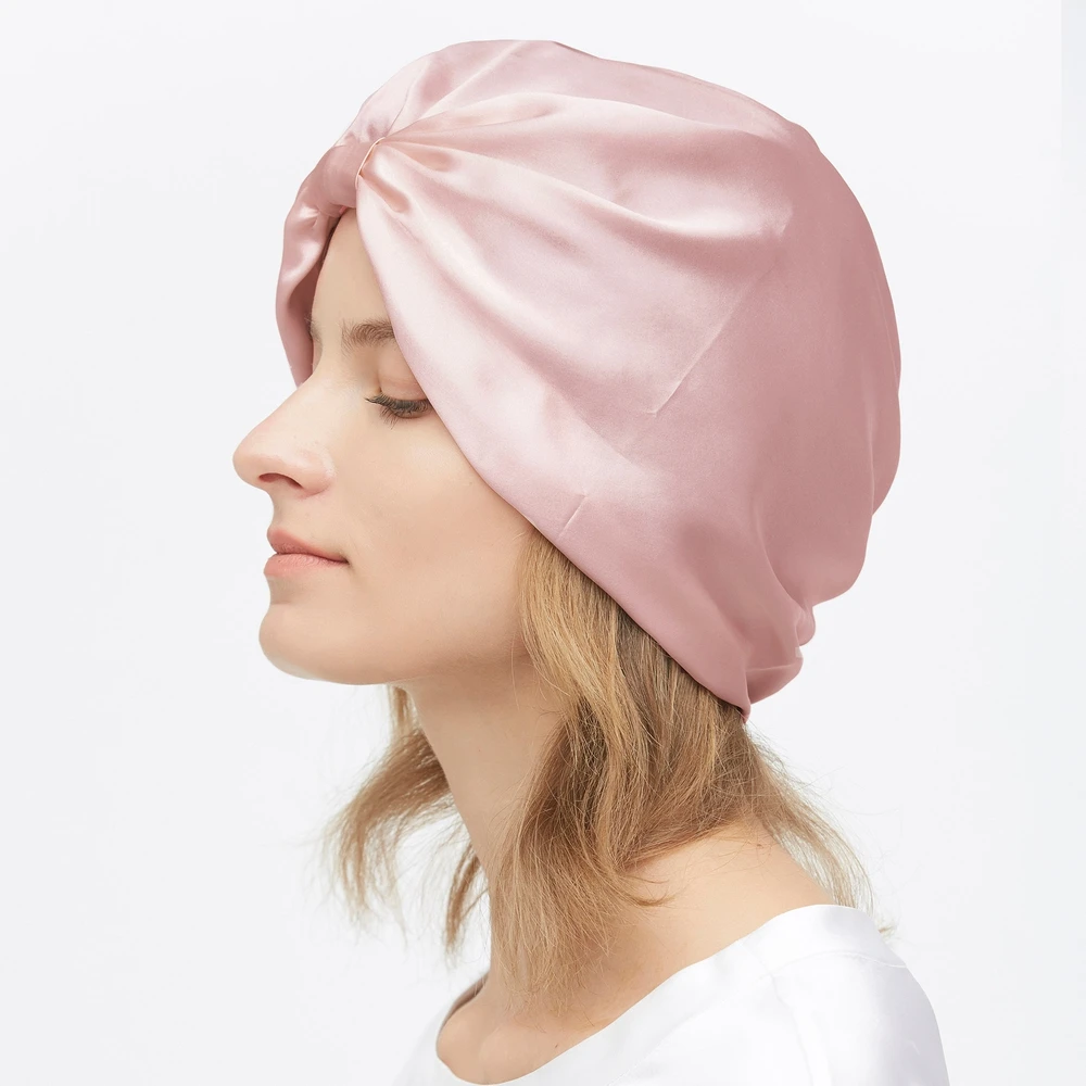 Lilysilk Silk Sleep Cap Classic Pleated 