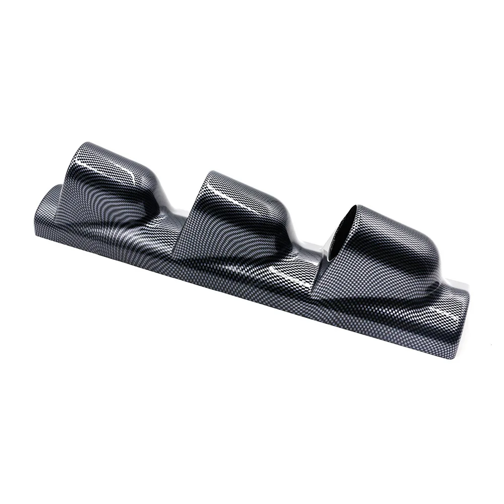 1*3-Hole столб Dash Gauge Pod Mount Frame Cover кронштейн инструмента ABS пластик