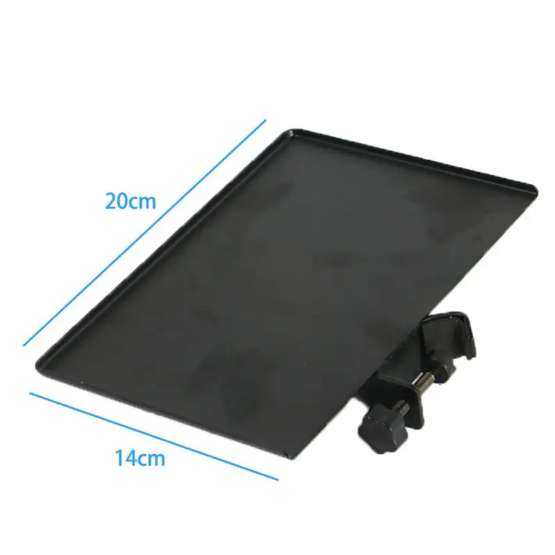 Sound card tray live microphone stand phone clip metal tray stand live stand