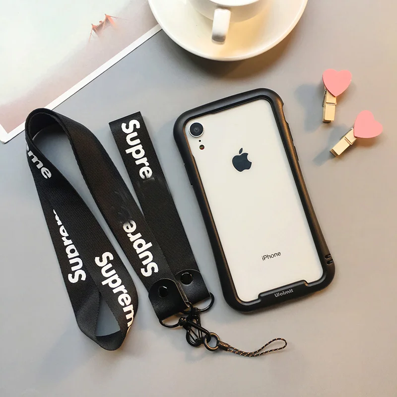 Мягкий бампер для iPhone XS max XR X ярких цветов с небольшой талией для iPhone 8 8plus 6 6SP 7 7P рамка Fudas+ ремни