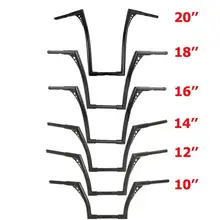 Мотоцикл 10/12/14/16/18/2" дюймов подъем Вешалки руль для Harley Sportster XL 1200