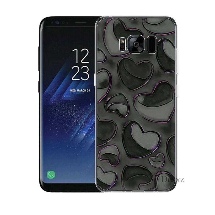 Мобильный чехол для телефона для samsung A3 A5 A6 A7 A8 A9 A10 A20 A30 A40 A50 A60 A70 твердый переплет золотого цвета с принтом «сердце», «Любовь крышка