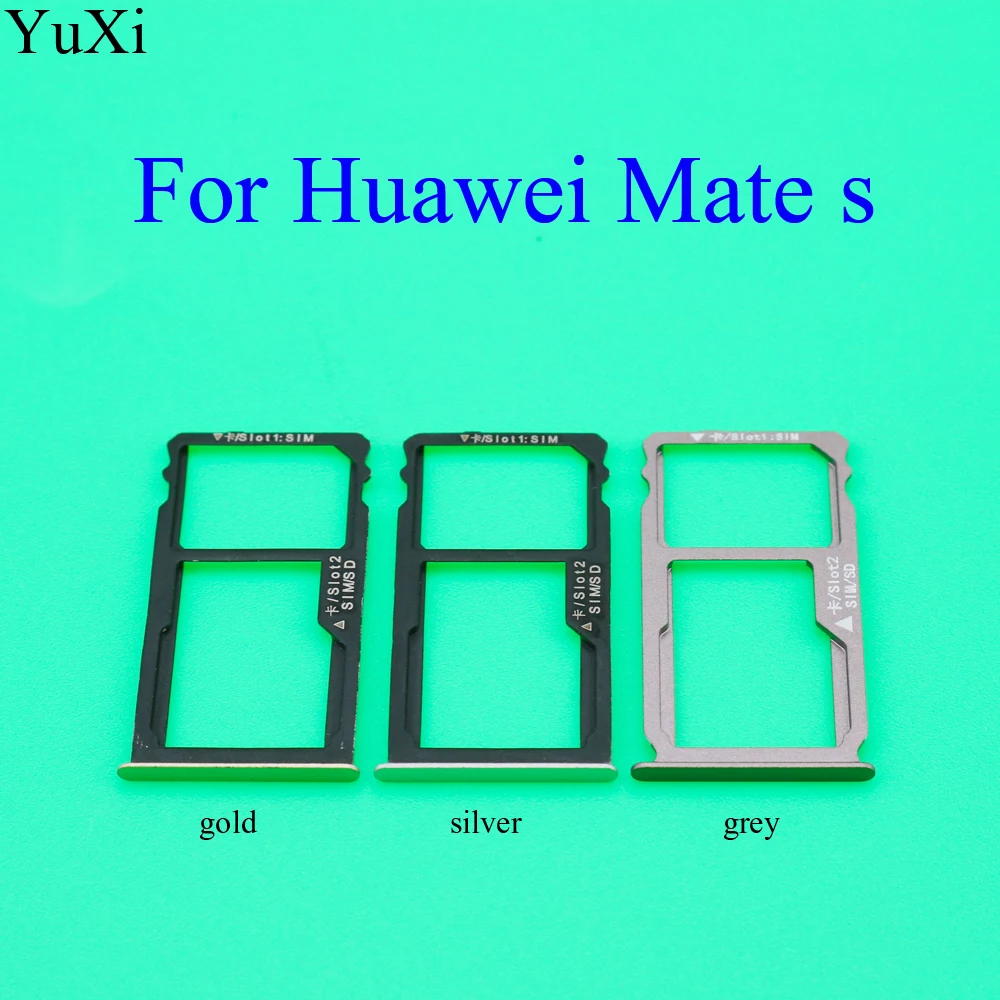 Для huawei mate 8 NXT-AL10 NXT-CL00 NXT-L09 mate 7 mate S Замена лотка sim-карты лоток для карт SD адаптер для того, чтобы отправить открытку иглы