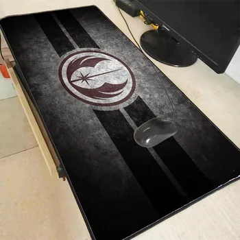 

Mairuige Star War Logo Design Speed Game Large Locking Edge MousePads Computer Gaming Mouse Pad Gamer Play Mats Version Mousepad