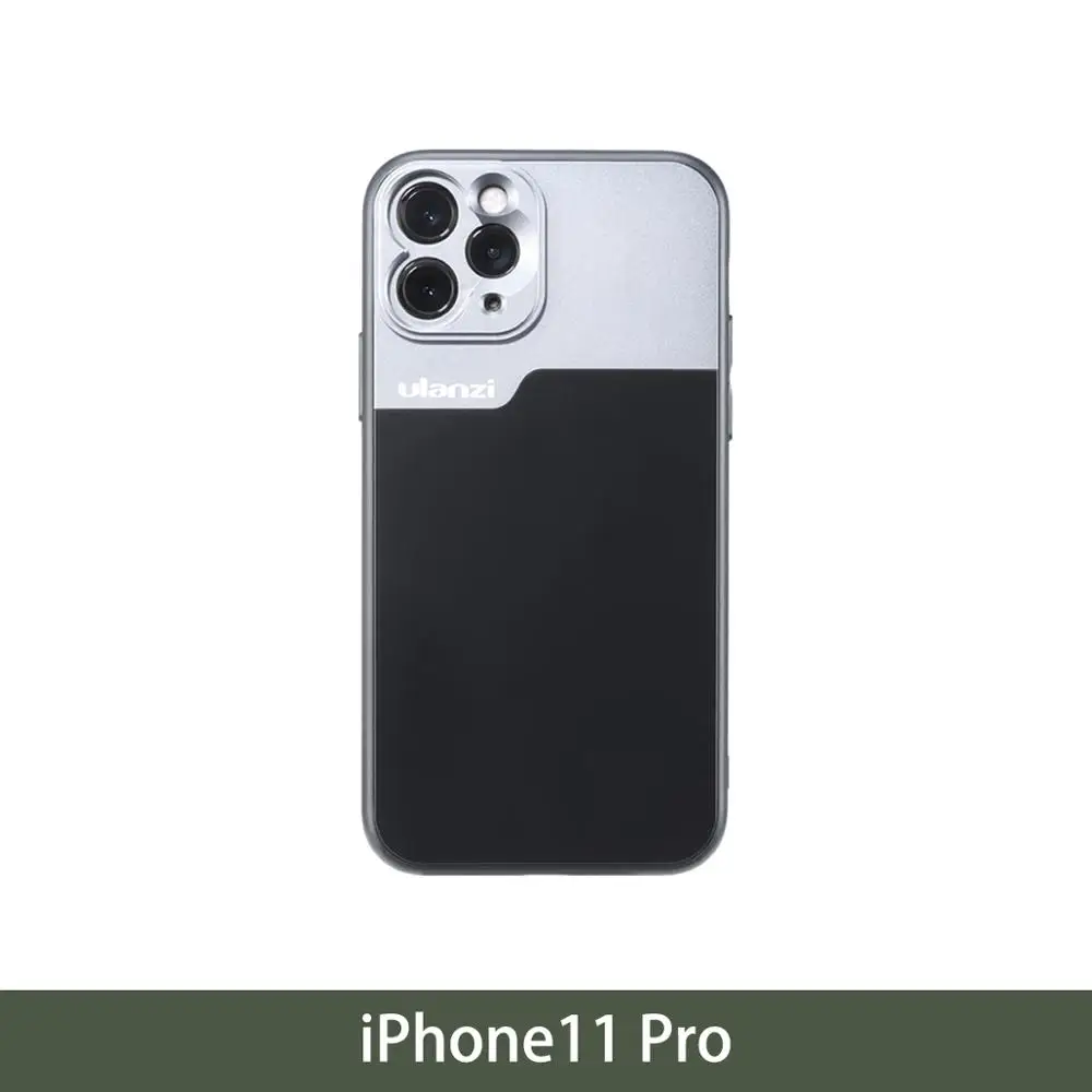 Черный Ulanzi 17 мм телефонный объектив чехол для телефона для iPhone 11/11 Pro/11 Pro Max анаморфные линзы 17 мм момент объектив Ulanzi DOF адаптер объектива - Цвет: Черный