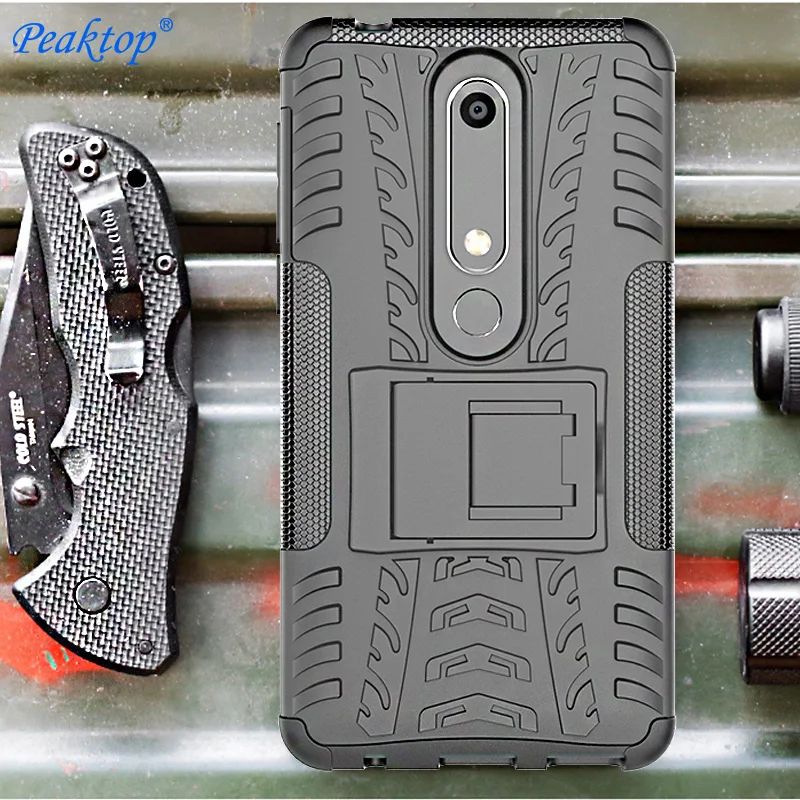

For Nokia 1 2 3 5 6 8 6.1 2018 Case 360 Full Protection TPU+PC Armor Silicone Case Back Cover Coque Etui Funda