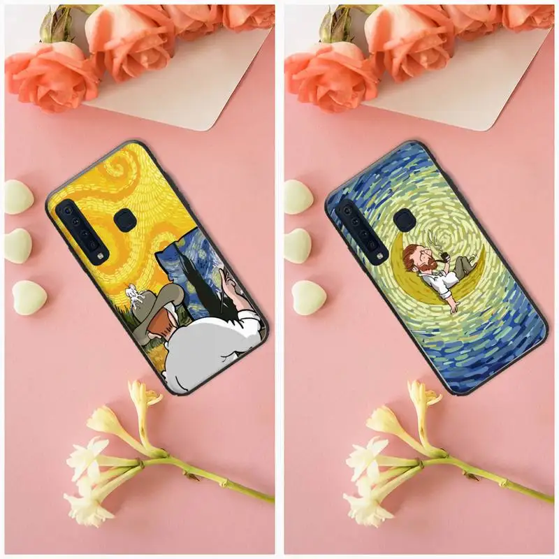 

Van Gogh Paintings Starry For Samsung Galaxy Case A51 Fundas Shell Samsung Note 8 9 1A71 12A30S 457Soft Cover