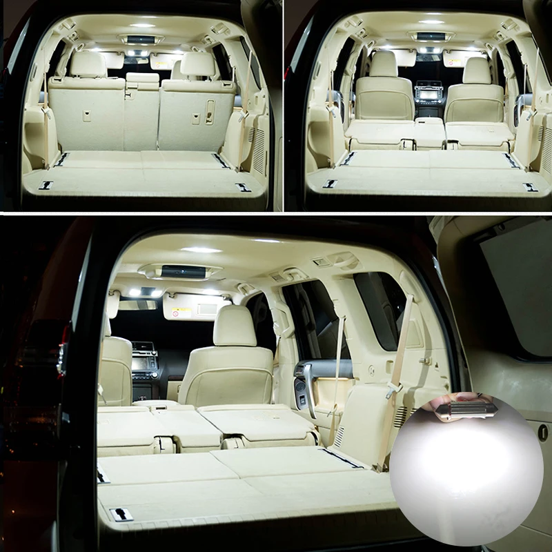 13 шт. без ошибок белая Автомобильная внутренняя Светодиодная лампа светильник посылка комплект обновления для 2003-2009 Volkswagen VW MK5 MKV Golf GTI светодиодный интерьер