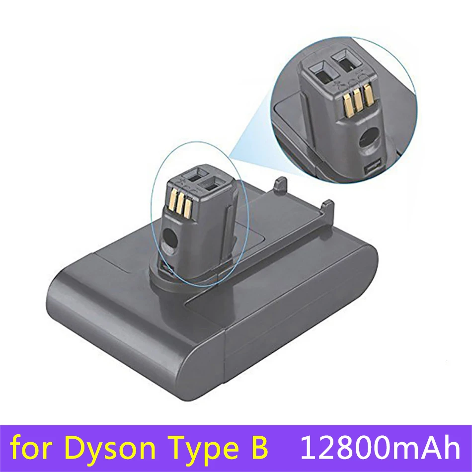 Сменный аккумулятор для пылесоса Dyson V6 V7 V8 V10 тип A/B 12800 мАч | Электроника