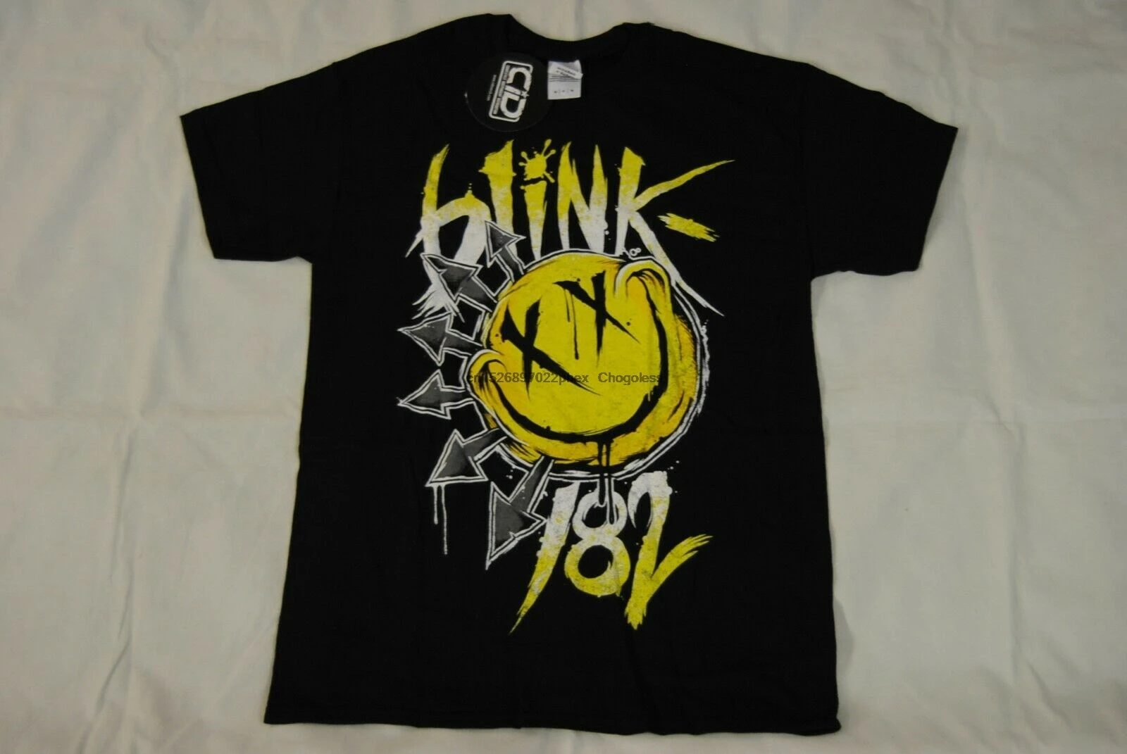 Футболка Blink 182 с большой улыбкой новая официальная стирка кишечника