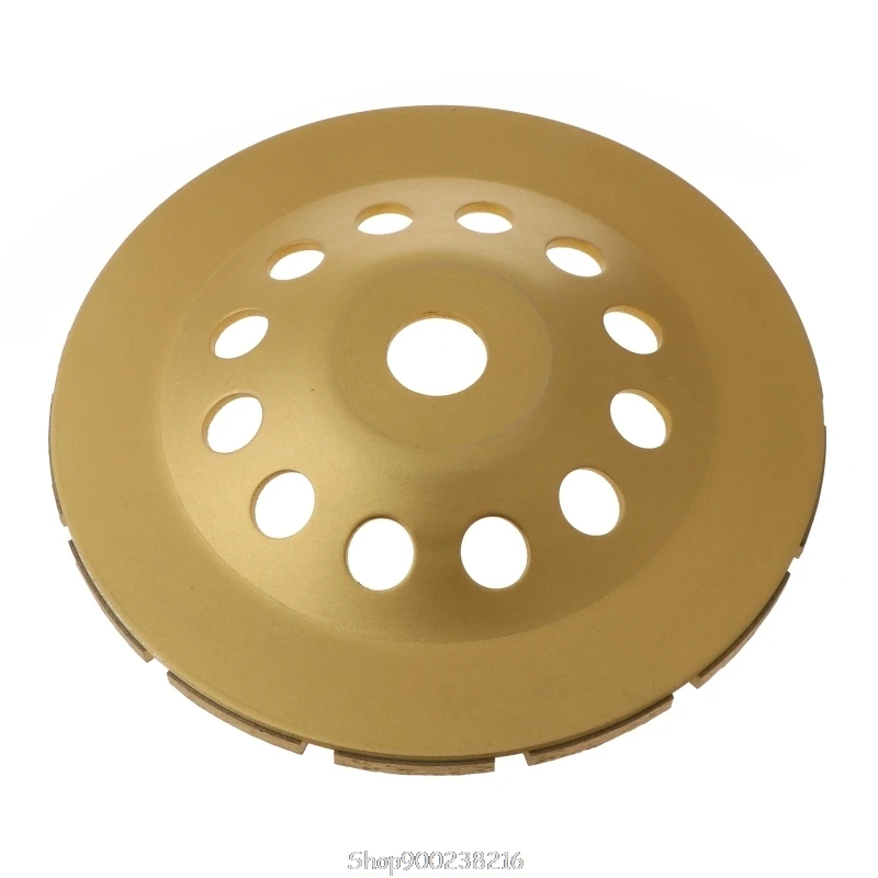 Diamond Segment Wheel Disc Grinding Cup Concrete Marble Stone Floor Polishing Plate Double Row Grinding Wheel N06 20