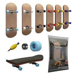 Dedo skate fingerboard brinquedo profissional stents dedo skate conjunto ou um conjunto de caminhões com ferramenta para fingerboard skate