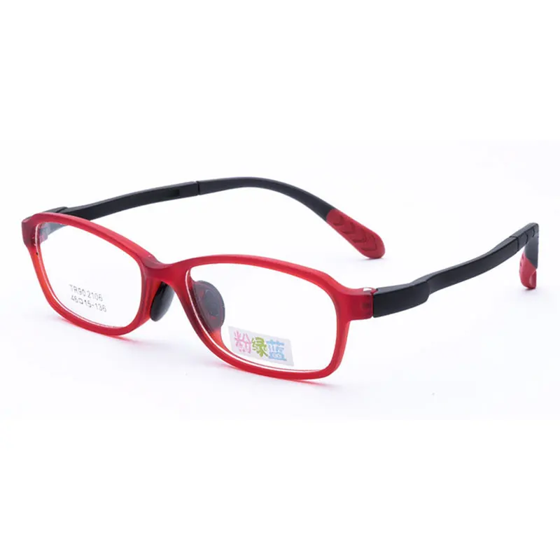 S2106 детские очки оправа для мальчиков и девочек оправа для детских очков гибкие качественные очки для защиты и коррекции зрения - Цвет оправы: C7