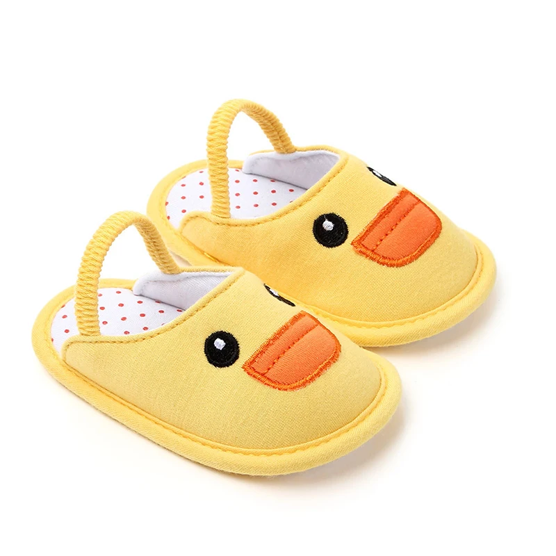 Г. Обувь для новорожденных мальчиков и девочек от 0 до 18 месяцев мягкая детская подошва хлопковые тапочки противоскользящая детская кроватка - Цвет: yazi