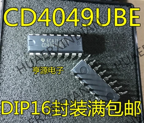 10 шт./лот CD4049UBE CD4049 DIP-16 в