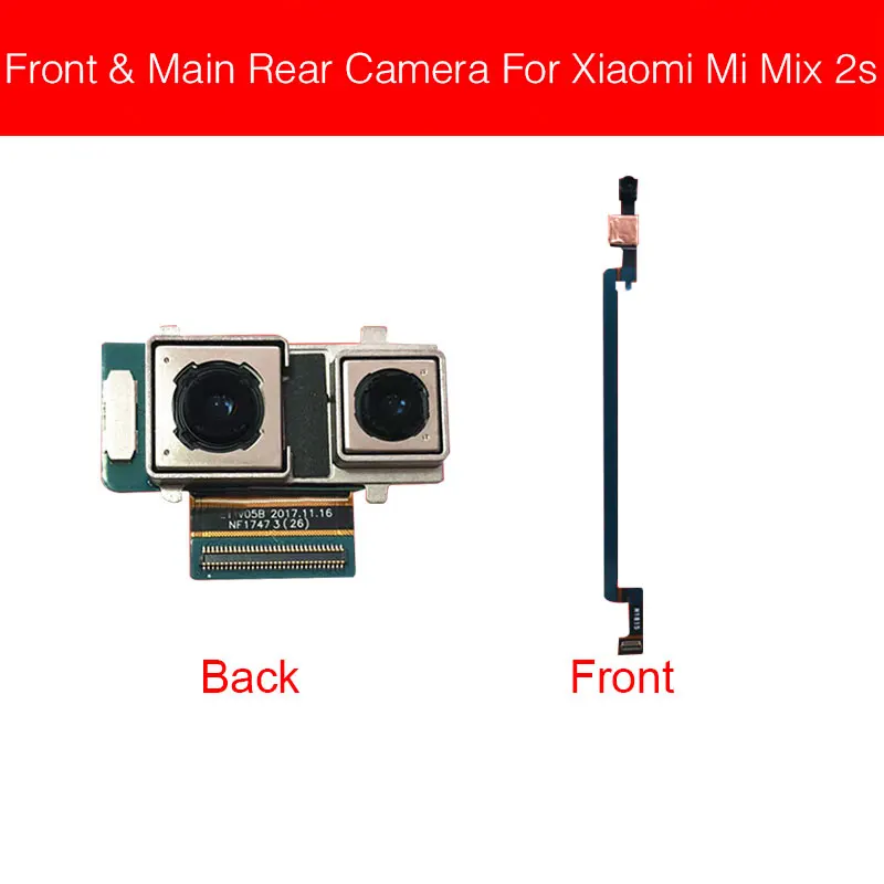 Задняя камера гибкий кабель для Xiaomi mi Mix 2 2S 3 Evo mi x2 задняя большая Фронтальная камера модуль основной камеры запасные части для ремонта