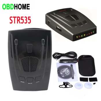 

CITY/HIGHWAY Mode Car Radar Detector STR535 LED Display Support X.K,Ka,Ultra-K-band 360 Degree Laser Detection Radar Velocimeter